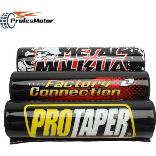 200mm Round handlebar Bar Pad 7/8 Bike Motorcycle Cross Chest protector Grips Black For CRF YZF RMZ Dirt Bike ATV Quad