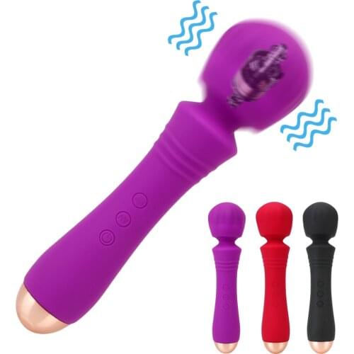AV Stick Magic Wand Vibrators Clitoral Stimulator G Spot Vagina Vibrator 20 Frequency Female Masturbator Sex Toys for Woman