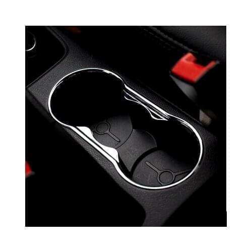 Car special water cup decoration trim ABS Chrom auto accessories For Ford Focus 2 2005-2013 Fiesta 2009-2015