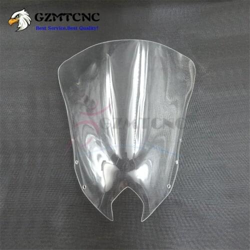 Front Windshield Windscreen Visor Deflector for YAMAHA FZS600 FZ6 R FZ-6R FZ6R XJ6 F XJ-6F XJ6F Diversion 09-17 Double Bubble