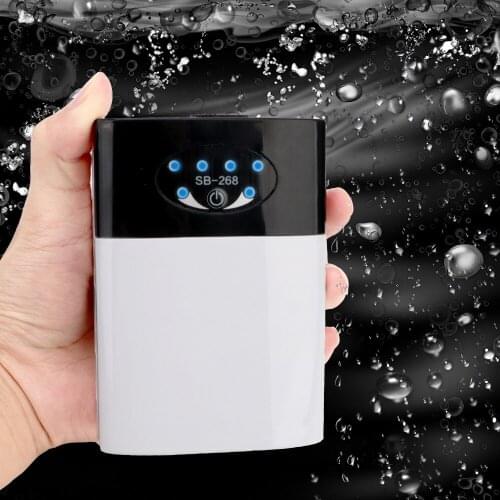 Mini Compressor Ultra Low Noise Portable Compressor Fish Tank USB Charging Aquarium Oxygen Pump