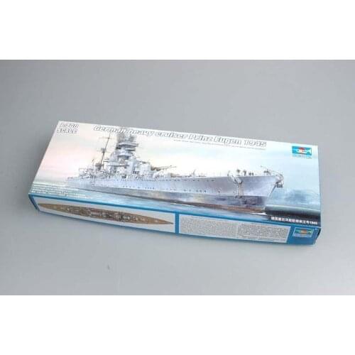 Trumpeter 05767 1/700 German Heavy cruiser Prinz Eugen 1945 plastic model kit