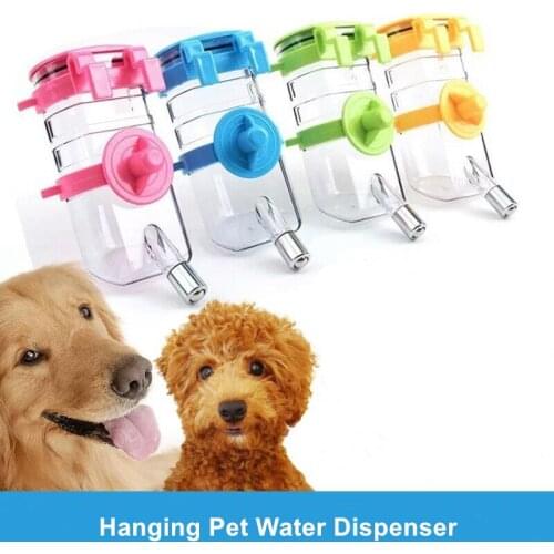 400ml Plastic Bottle Dog Cat Water Fountain Drinking Pet Supplies Water Dispenser Pet Supplies Automatic Feeder For Pets