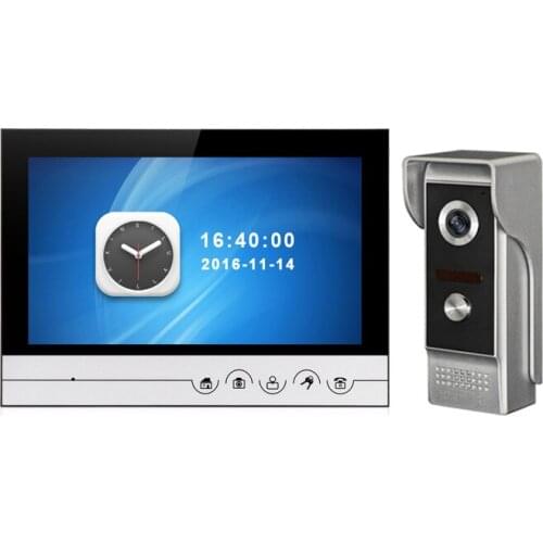 9 Inch Screen Intercoom Wired Video Door Phone