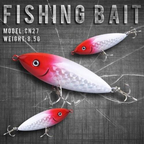 Fishing Lures 70mm/8.5g Top Quality Float On The Surface PENCIL Crankbait Fishing Lure Hard Bait Swing Baits High Quality Lures