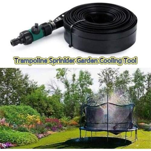 Trampoline Sprinkler Spray Water Park Water Game Summer Outdoor Garden Cooling
