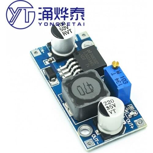 YYT DC-DC step-down power supply module 3A adjustable step-down module LM2596 regulated 24V to 12V 5V 3V