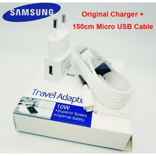 Samsung Galaxy USB Charger EU 5V 2A Wall Adapter Micro Usb Cable For S6 S7 Edge A3 A5 A7 2016 NOTE 5 4 3 j1 j6 plus j7 j5 j4 A10