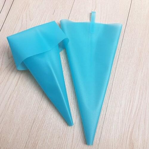 8/10/12/14/16/18Inch Cake Decorating Tools Reusable Pastry Bag DIY Cupcake Blue Kitchen Gadgets