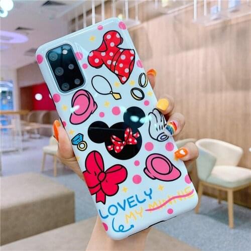 Blu ray Cartoon Phone Case For iPhone 12 11 Pro X XR XS Max 7 8 Plus SE 2020 Small waist Soft IMD Back Cover iphone 11 cases