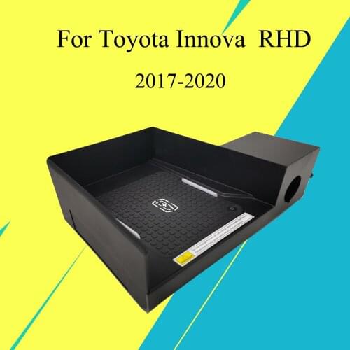 For Toyota Innova 2017-2020 15W Qi Fast Charging Car Vehicle Wireless Charger Pad Auto Android Phone Iphone Holder Smart Plate