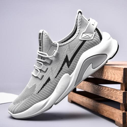 Breathable Mesh Shoes Men Lightweight Cheap Running Shoes Autumn Sports Shoes Hiking Sneakers Casual Shoes Durable Jogging Shoes