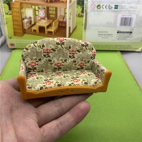 Geniune Sylvanian Doll Families Dollhouse Animal Figures furniture set clothes house food without package