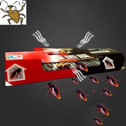 1Pcs/lot Cockroach House Killing Bait Strong Sticky Catcher Traps Environmental Insect Pest Repeller Roach