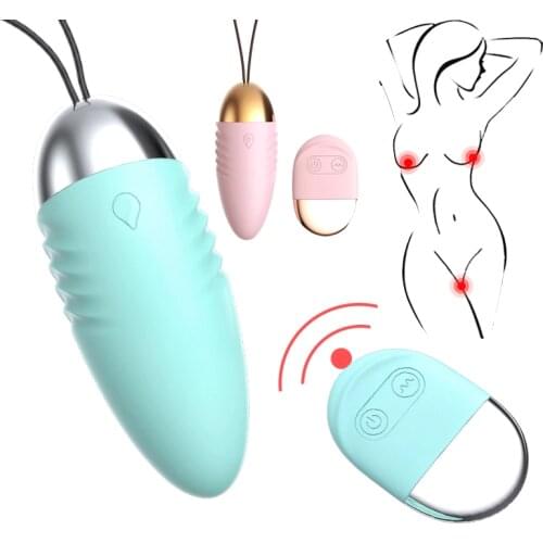Mini Sex Toy for Women 10 Modes Wireless Remote Control Vibrators Jump Egg Female Clitoral Stimulator Vaginal G-spot Massager