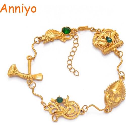 Anniyo Charm PNG Bracelets for Womens,Papua New Guinea Style Bangle Jewelry Ethnic Gifts #100206