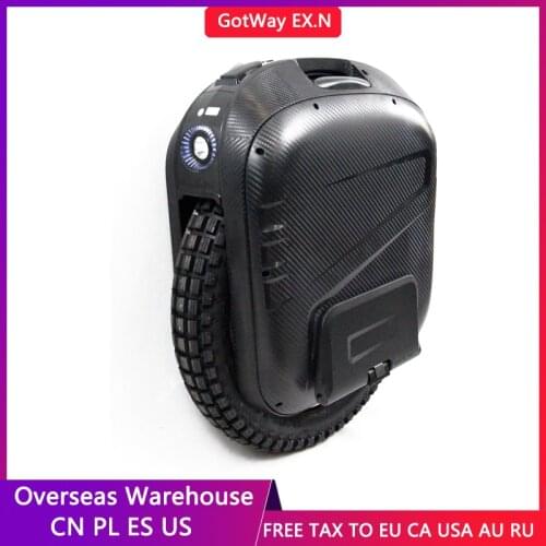 2021 GotWay EX.N Monowheel Electric Unicycle 100V/2700WH3500W Hollow motor No-Load Speed 86km/h Duty Free Overseas warehouse