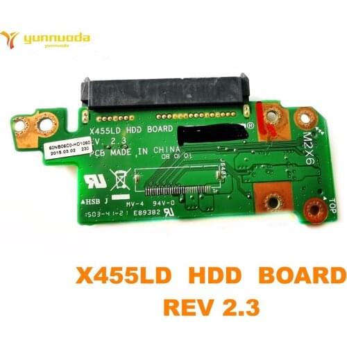 Original For ASUS X455LD HDD board X455LD HDD BOARD REV 2.3 tested good Free shipping