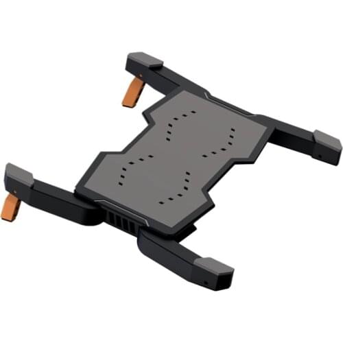 Laptop Stand Foldable Radiator Exhaust Cooling Fan Silent Portable Radiator Compatible with 12-17.3 Inch Laptop