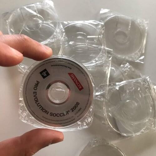 R91A Crystal Clear Case Shell Replacement UMD Game Disc Storage Case Compatible with PSP 1000 2000 3000