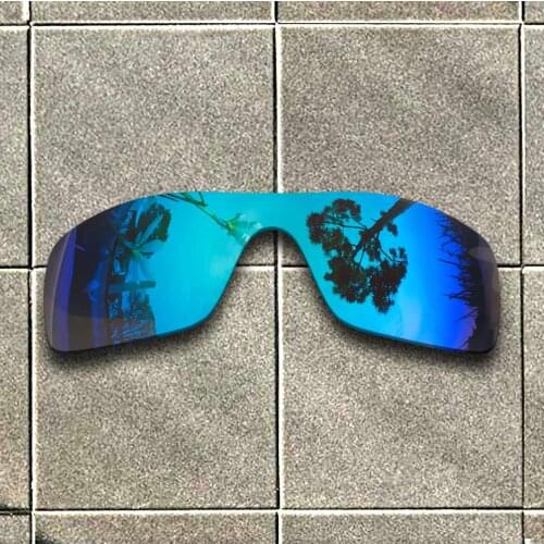 Ice Blue Polarized Sunglasses Replacement Lens for-Oakley Batwolf Frame 100% UV Protection Good Fitness