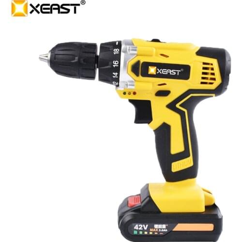 XEAST additional lithium-ion Battery Cordless Electric drill hole electrical Screwdriver hand driver Wrench power tools