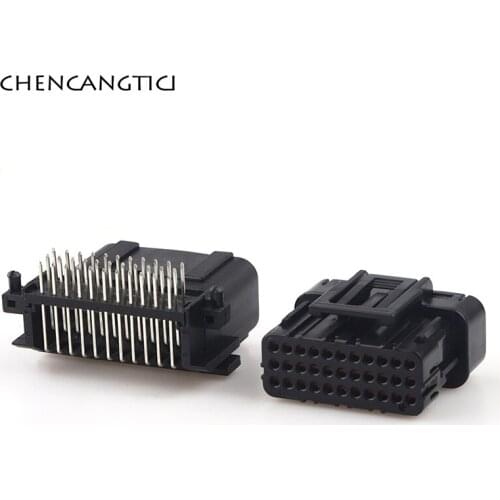 1 Set Sumitomo 33 Pin Way ECU Waterproof Electrical Wire Connector 0.6 MM Male Female Plug With Terminals 6189-7106 6188-4871