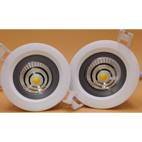 12pcs x Free Shipping Dimmable/No-Dimmable 12W/15W Recessed COB led ceiling down light with led driver Waterproof IP65 AC85-265V