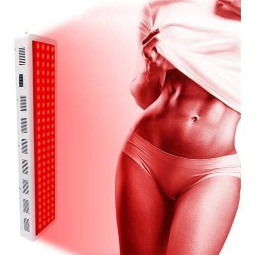 2021 Full Body Skin and Pain Relief Deep Red 660nm Near Infrared 850nm full body red Led Light Therapy Panel device with timer