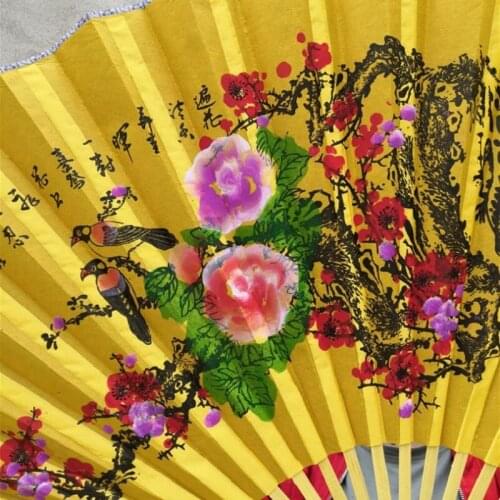 63*110CM home decoration craft hanging fan room living room wall decoration wedding