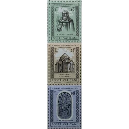 A35 3PCS vatican, 1973， Post Stamps Postage Collection