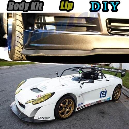 Car Bumper Lip Front Spoiler Skirt Deflector For Lotus 2-Eleven 2-11 2 Eleven 2007~2011 Car Modified Body Kit VIP Hella Flush