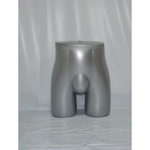 Free Shipping! Inflatable PVC lower half pants mannequin, male mannequin High Quality Best Value
