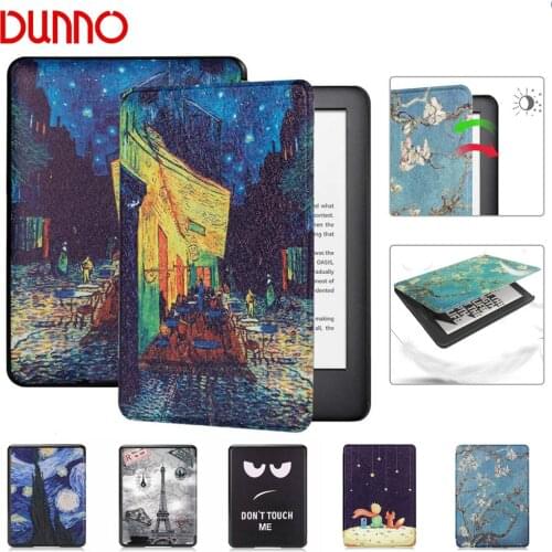 For 2018 kindle Paperwhite 4 Case Funda Amazon Kindle Paperwhite 10th Generation Cover Protective Shell Flip E-book Capa