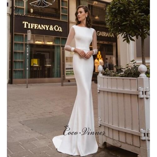 COCO.VINNER Womens Satin Dresses