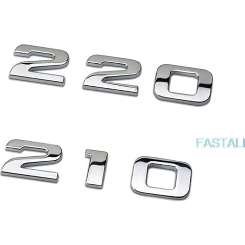 For Honda New Jade Civic 220 210 displacement stickers TURBO boost upgrade word mark metal decorative car stickers