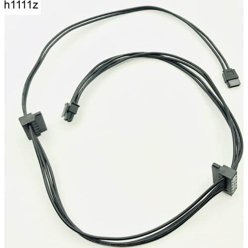 H1111Z Computer Cable & Connector Mini 4Pin to 2 SATA SDD Power Supply Cable Optical Drive Cable for Lenovo Main Board 75cm NEW