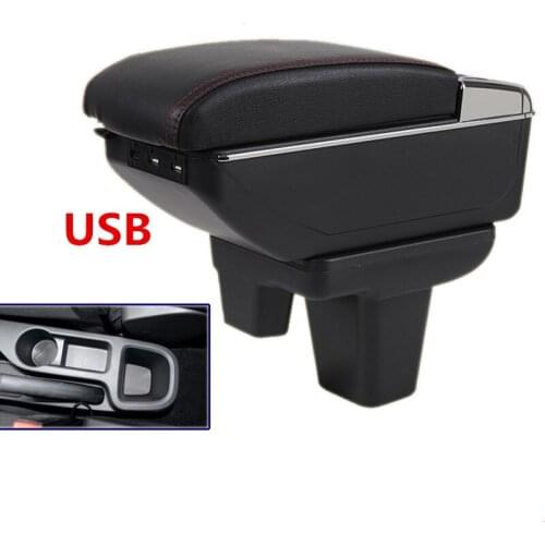 For MorrisGaragesMG3 mg3 armrest box central Store content box cup holder ashtray interior + 7USB 2017-2018