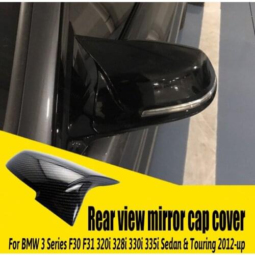 Replacement Side Wing Rear View Caps High Quality Rearview Mirror Cover for BMW 3 Series F30 F31 2012-2018 M4 Style