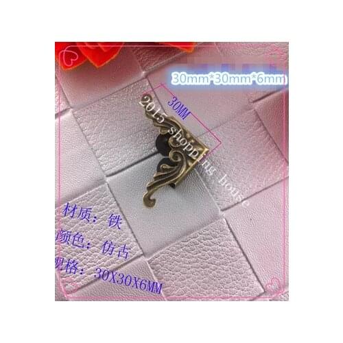 30MM*30MM*6MM Chrysanthemum angle collar corner book corner protecting hardware accessories bags packing box corner fittings