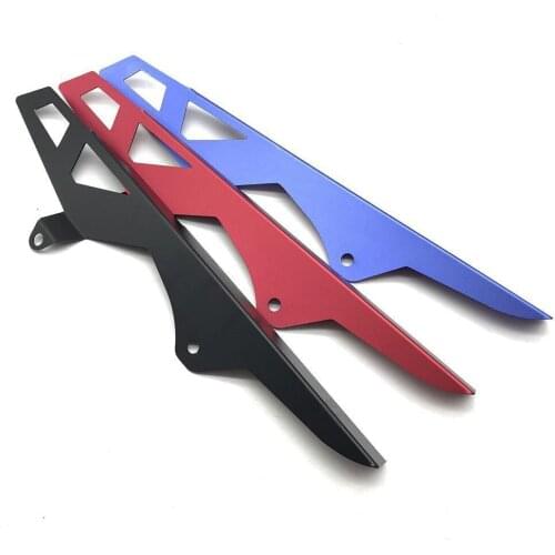 Motorcycle Rear Chain Guard Cover Aluminium Alloy Chain Shield Protector Guard Cover For SUZUKI GSXR600/750 Motorbike Parts