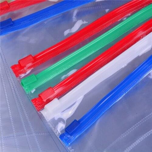 1 Pcs A6/A5/A4 Paper File Folder Book Pencil Pen Case Bag Pouch Plastic Clear Portable