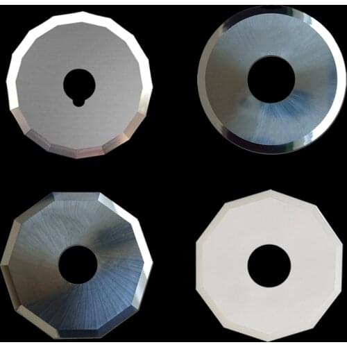 10pcs Jingwei Rui Zhou Aoke IECHO Zund ATOM Tungsten Steel Vibrating Knife Oscillating Blade CNC Round Cross Cutter Leather Foam