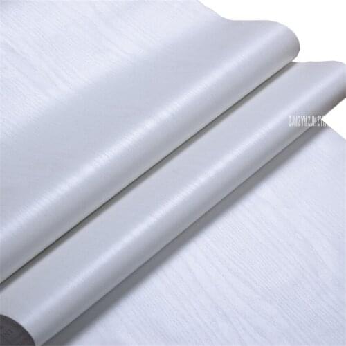 122CM*6M PVC Waterproof Wallpaper Wood Grained Paper Cabinet Door Wardrobe Furniture Refurbished Imitation Wood Thick Wallpaper