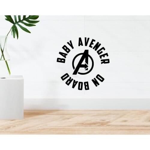 BK Home Baby Avenger Designed Wall Sticker-1