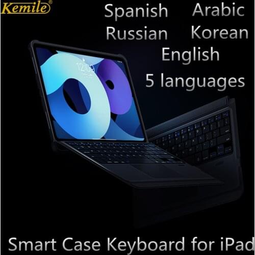 Touch Keyboard Anti-drop Tablet Case For iPad Pro 11 2020 Air 3 10.5 2019 Air 4 10.9 8th 10.2 Pro 10.5 9.7 Tablet Keyboard Cover