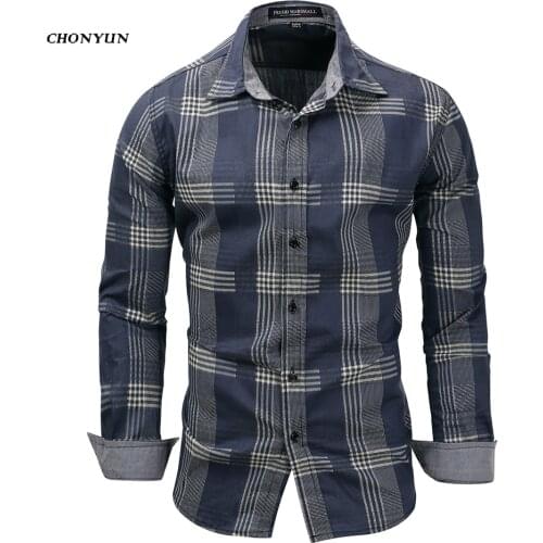 Мужские приталенные рубашки CHON YUN China At AliExpress