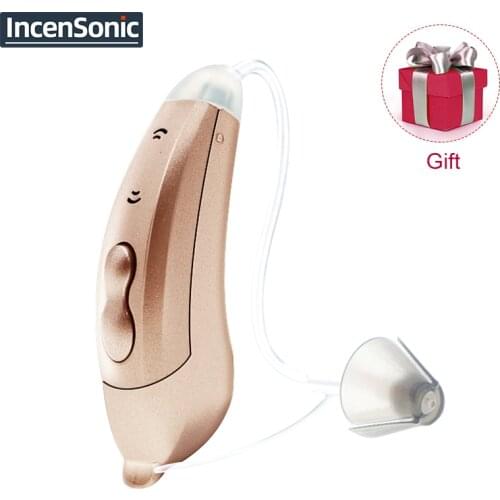 IncenSonic Hearing Aid Audifonos for Deafness Sound Amplifier Adjustable Hearing Aids Portable Hearing Amplifier for the Elderly