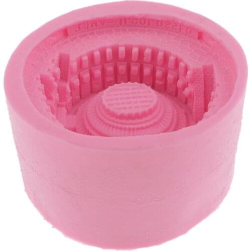 Colosseo Shape For Resin Casting Cake Fondant Sugarcrafts DIY