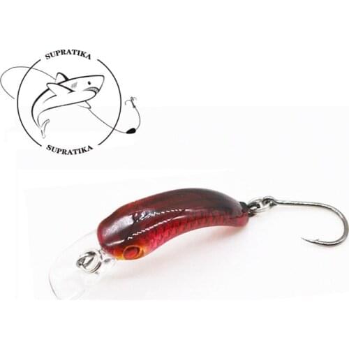 Artificial Minnow Freshwater Professional Fishing Hard Bait 37mm/1.5g Anti-Corrosion Bionic High Quality plastic Fishing Lures